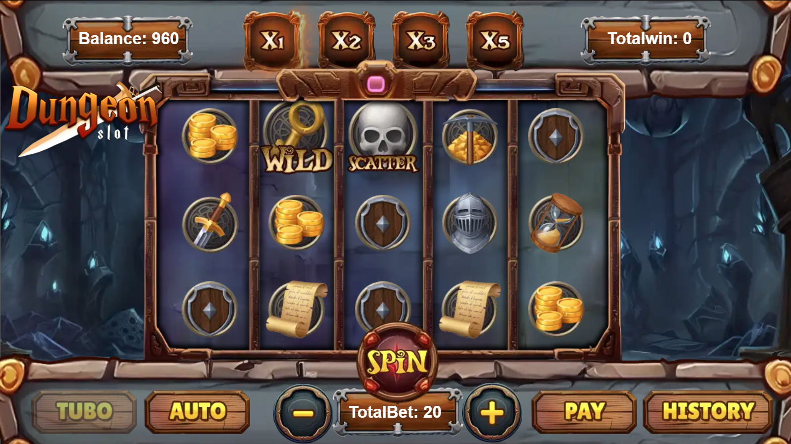 Mystic Dungeon Game